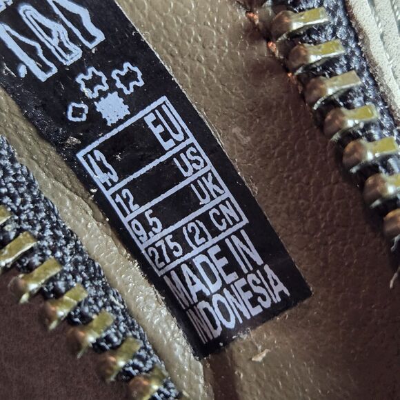 Ecco Gray Ankle Boots with Side Zipper - Picture 11 of 14